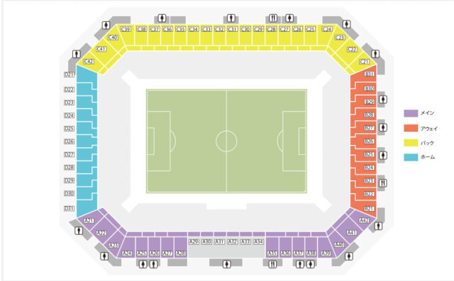パナスタ　座席　見え方　おすすめ　良席　見切れ席