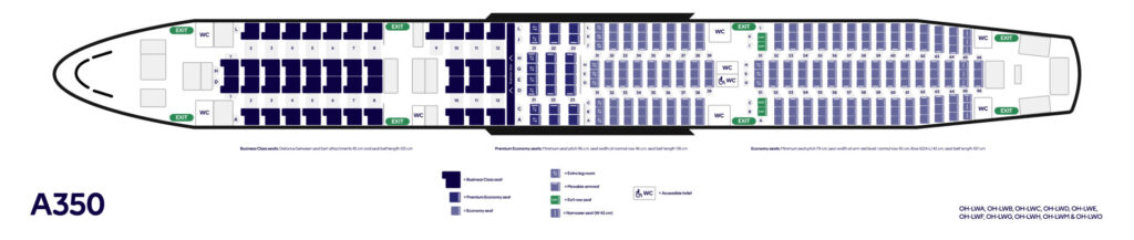 フィンエアー 座席 見え方 徹底解説 おすすめ席 避けたい席 機材別