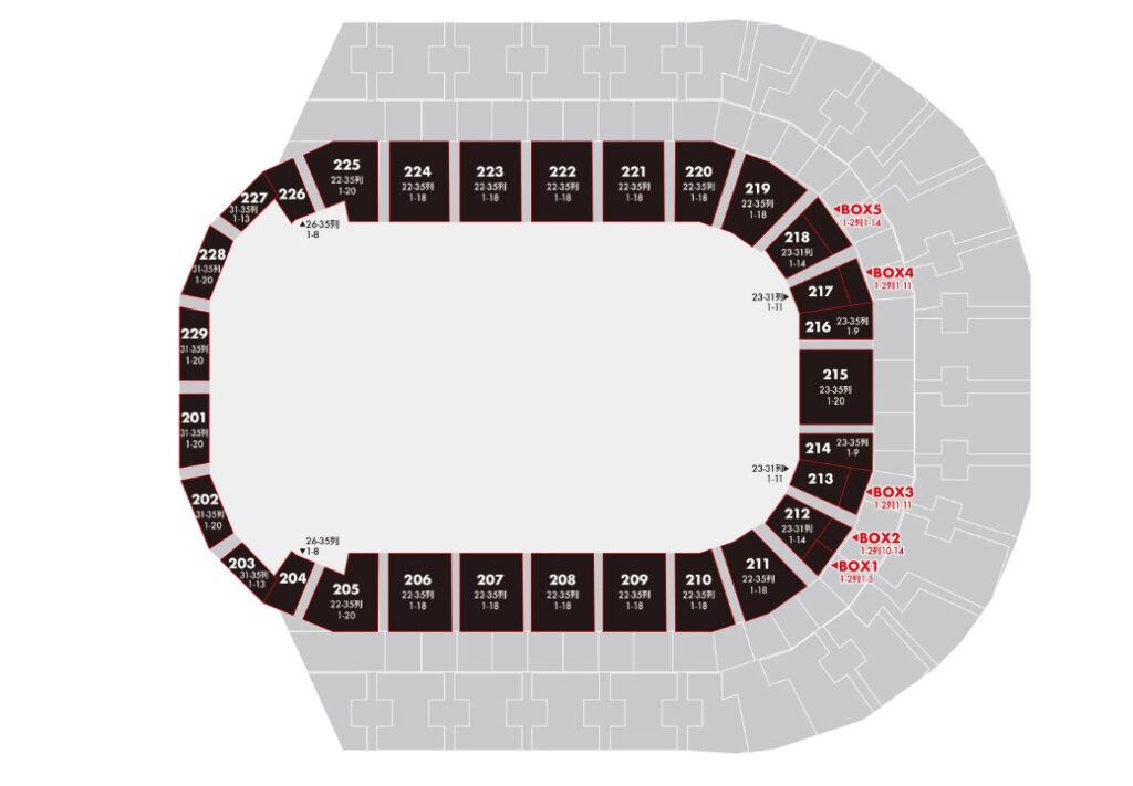 IGアリーナ　座席　見え方　おすすめ席　見切れ席
