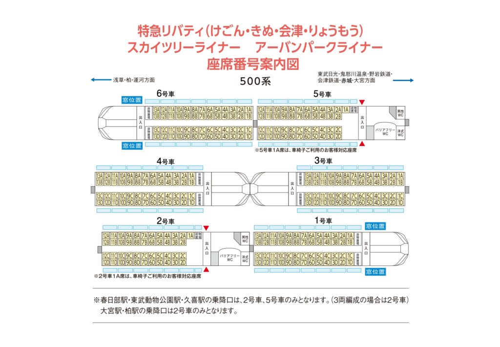 りょうもう号　座席　見え方　おすすめ席　見切れ席　注意点　解説